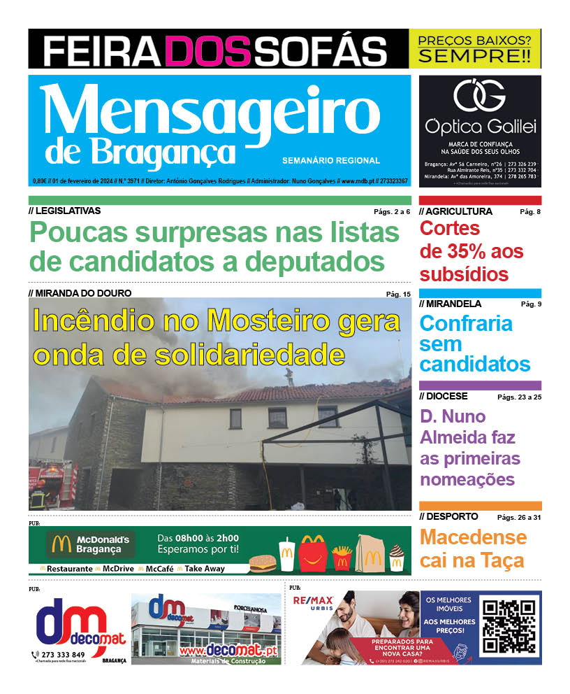 3971  Mensageiro de Bragança