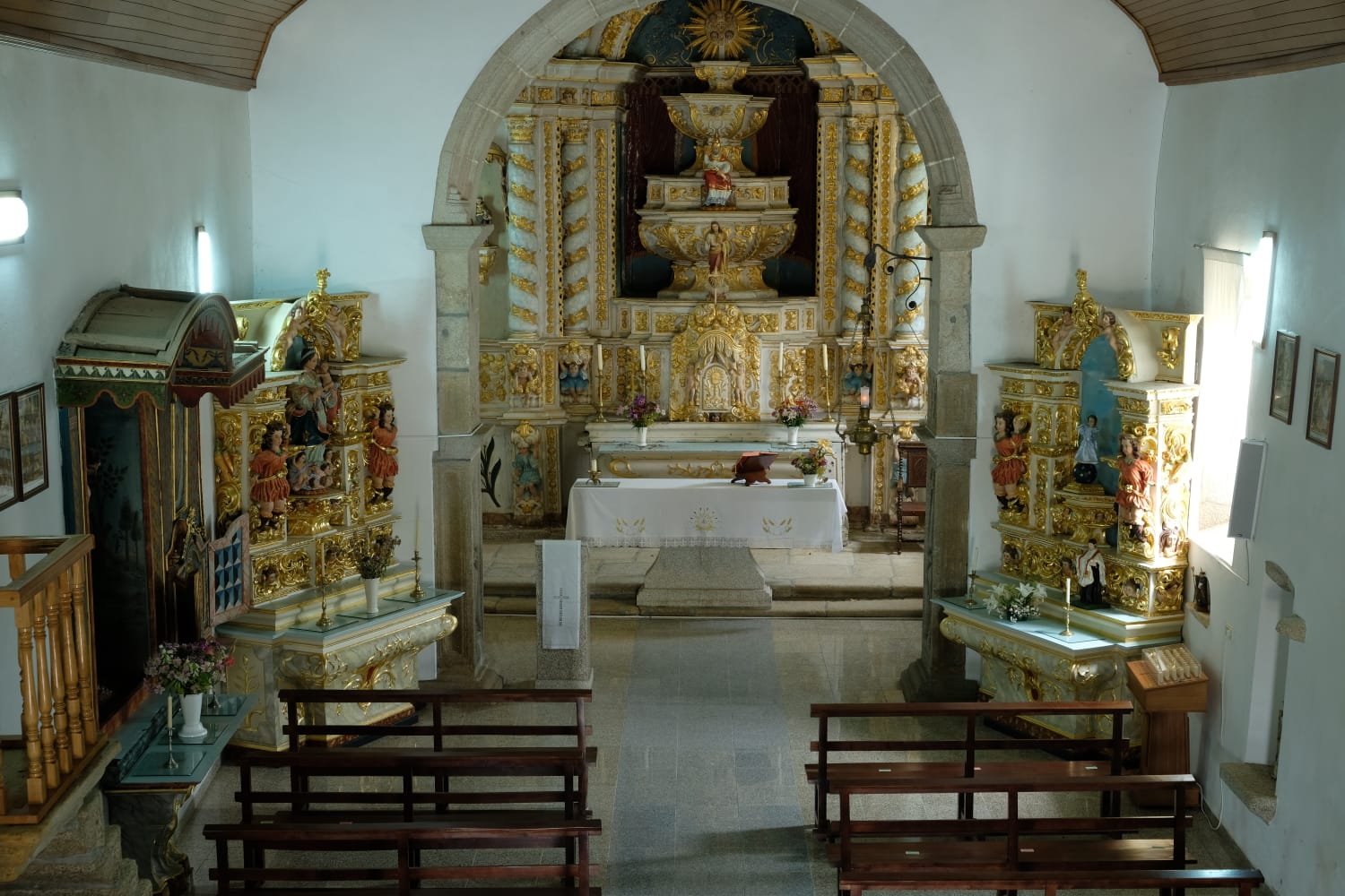 Interior da Igreja de Soutelo