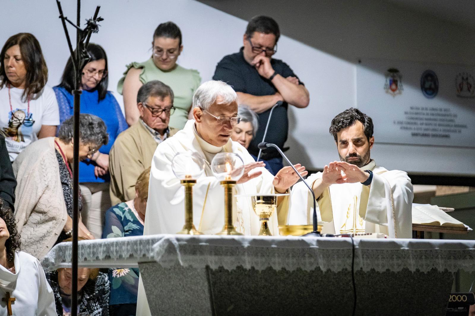 D. António Moiteiro e Pe. Manuel Ribeiro