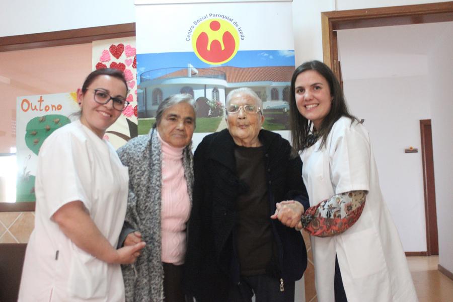 Mãe e filha são utentes no lar de Izeda
