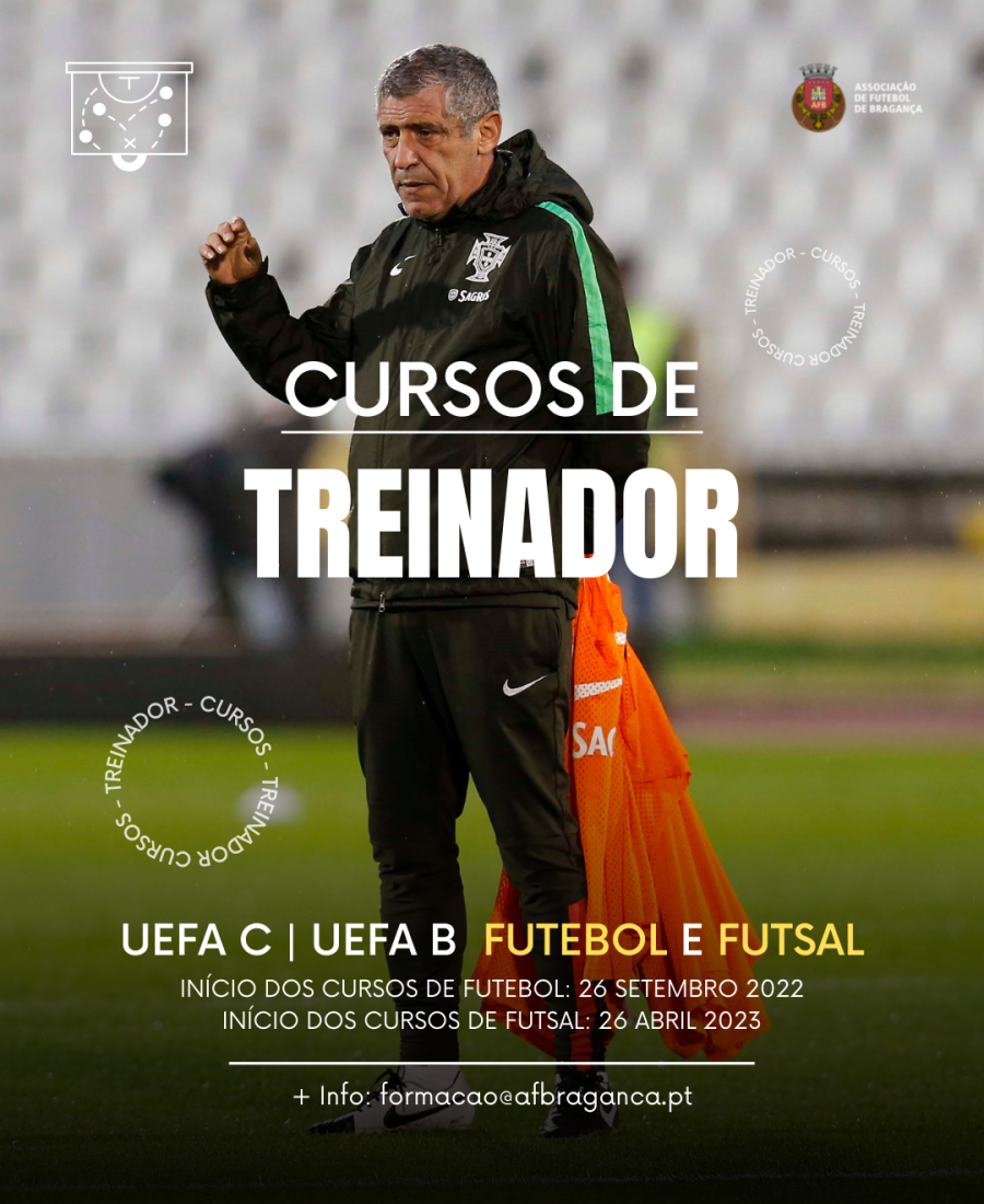 Cursos de Treinadores de Futebol e Futsal Nivel I e II