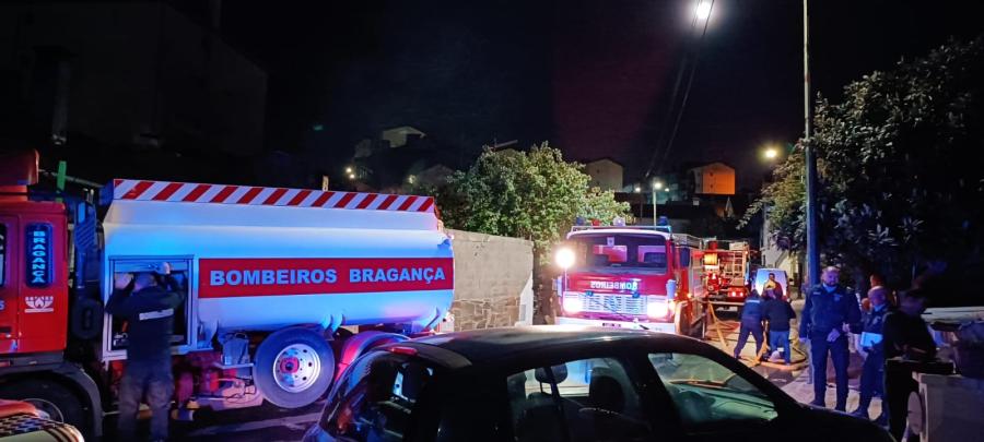 Fotos: Bombeiros de Bragança