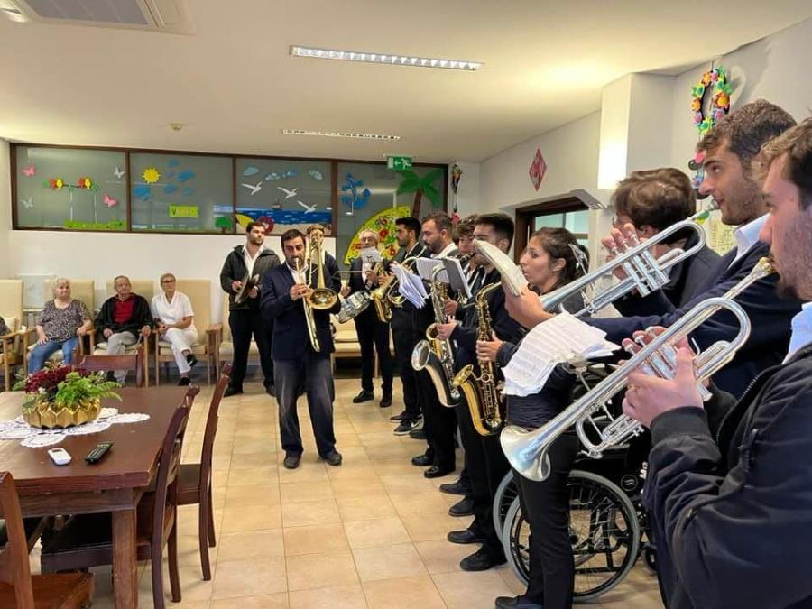 Receção a D. Nuno Almeida em Torre de D. Chama