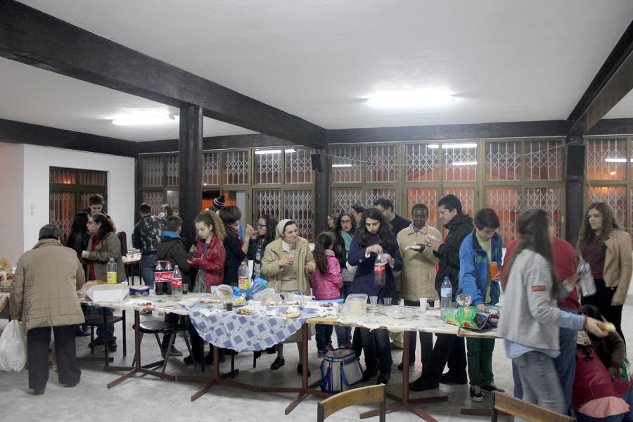 Encontro na igreja de Santiago, em Bragança