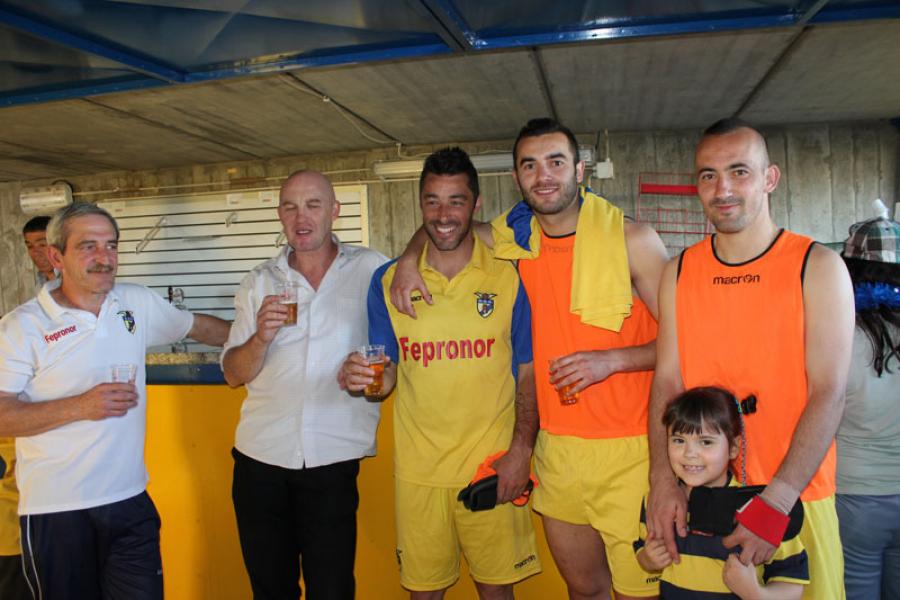 GDB fez a festa da subida em casa