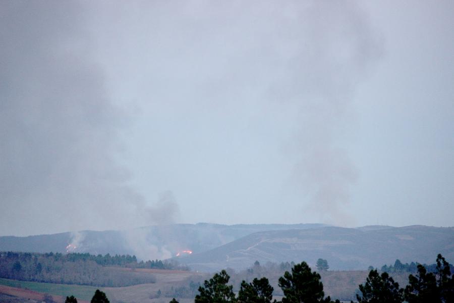 Incêndio este fim de semana na freguesia de Babe
