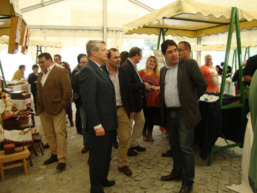 Manuel Cardoso com o autarca de Mirandela, António Branco